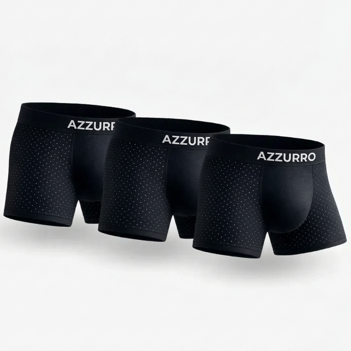 Milano Bamboo Boxers (3 Pack Black)