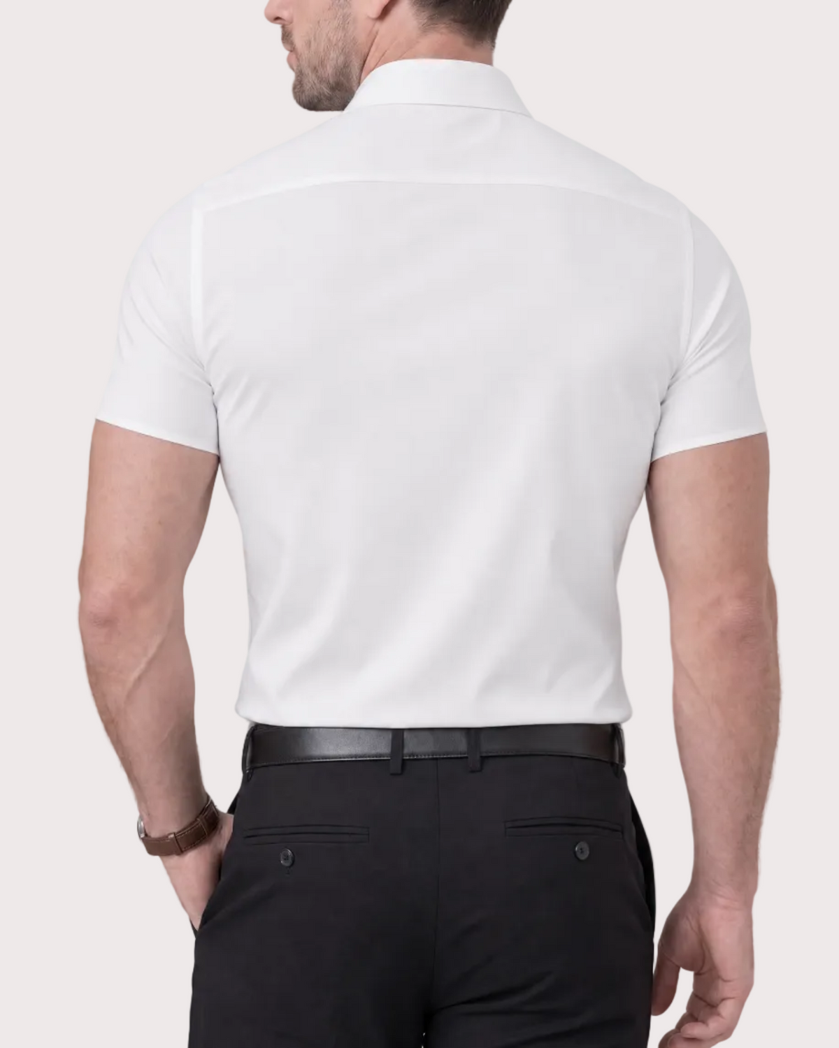 Milano Stretch Dress Shirt (Short Sleeve)