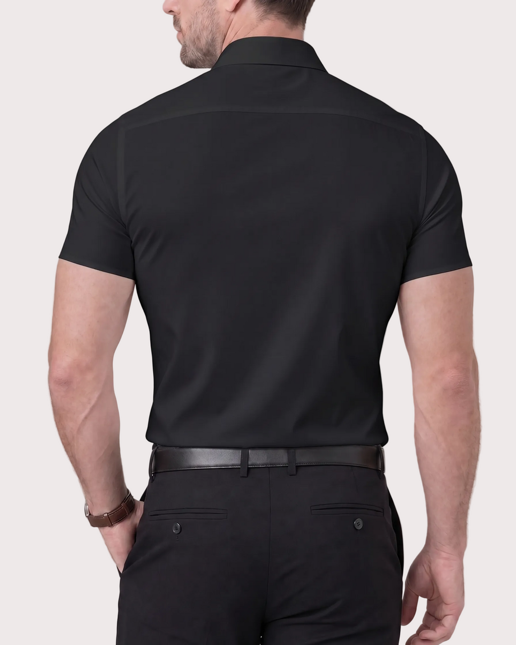Milano Stretch Dress Shirt (Short Sleeve)