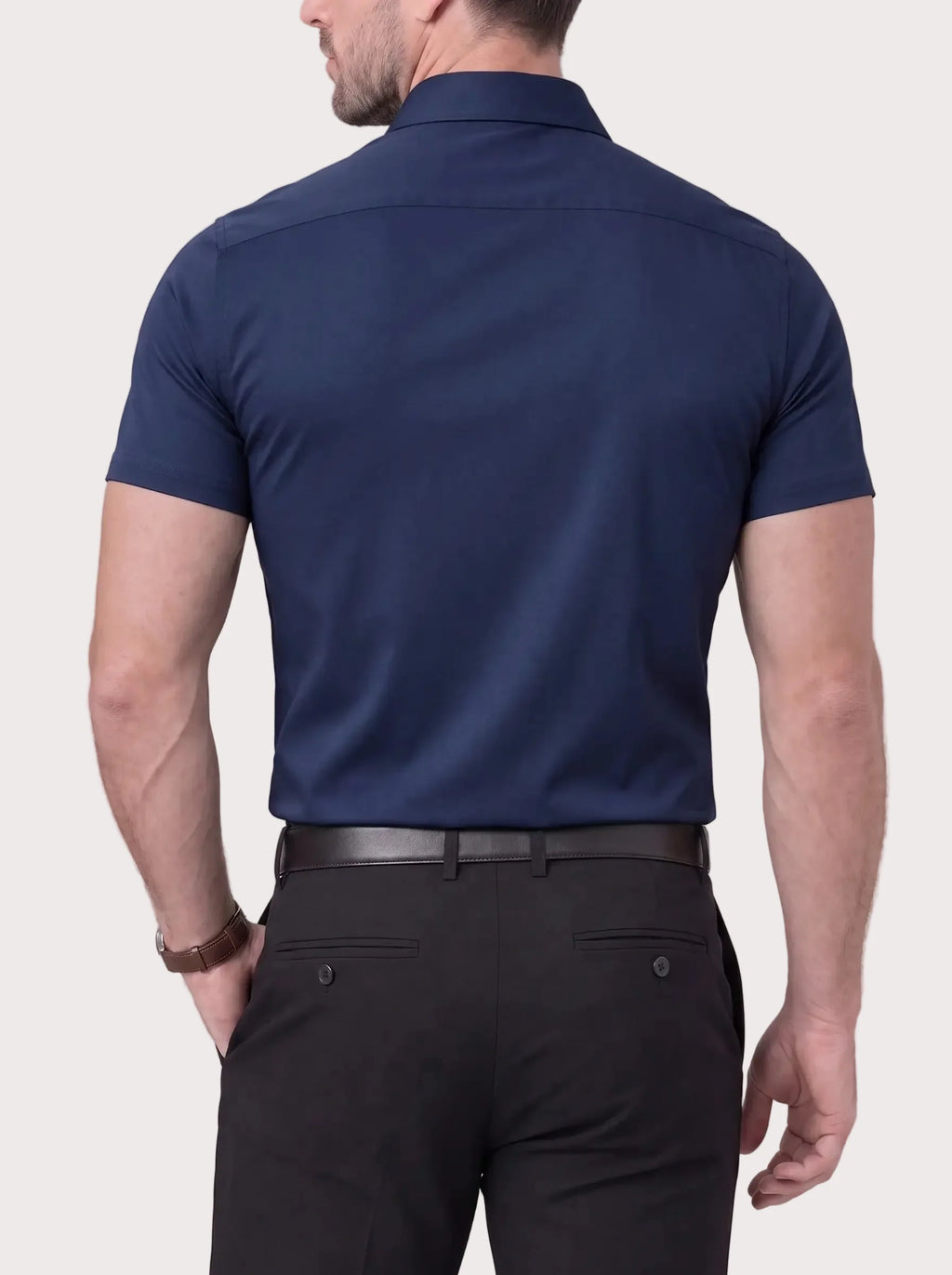 Milano Stretch Dress Shirt (Short Sleeve)