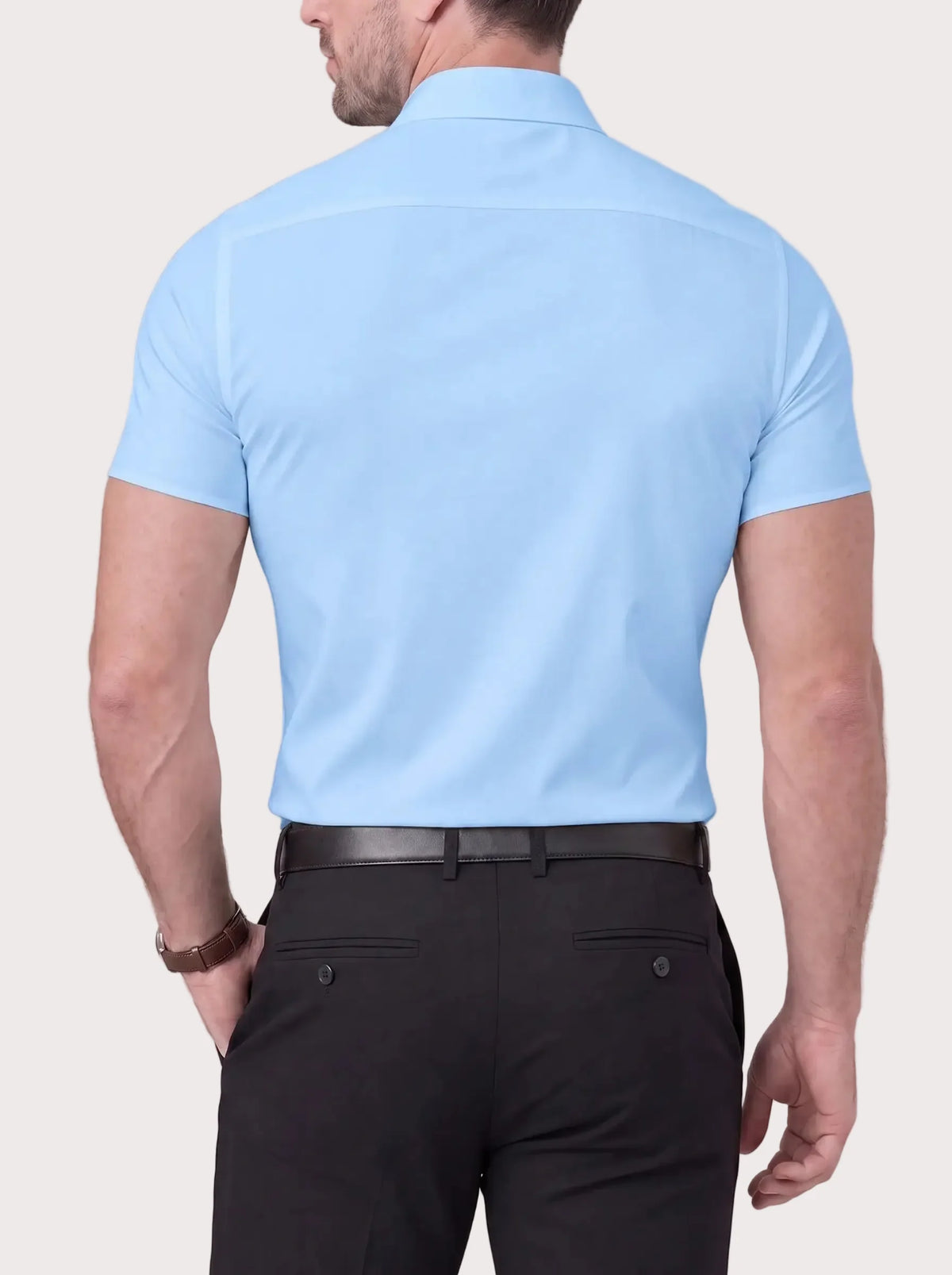 Milano Stretch Dress Shirt (Short Sleeve)