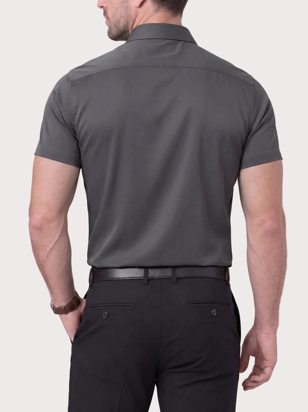 Milano Stretch Dress Shirt (Short Sleeve)