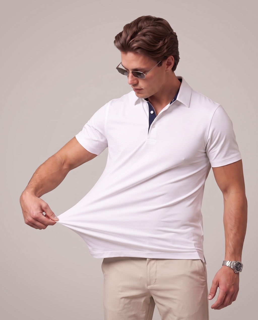 Milano Contour Fit Polo